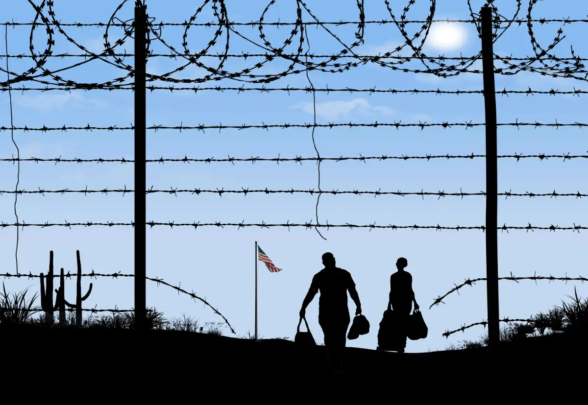 us immigrants crossign border illegally