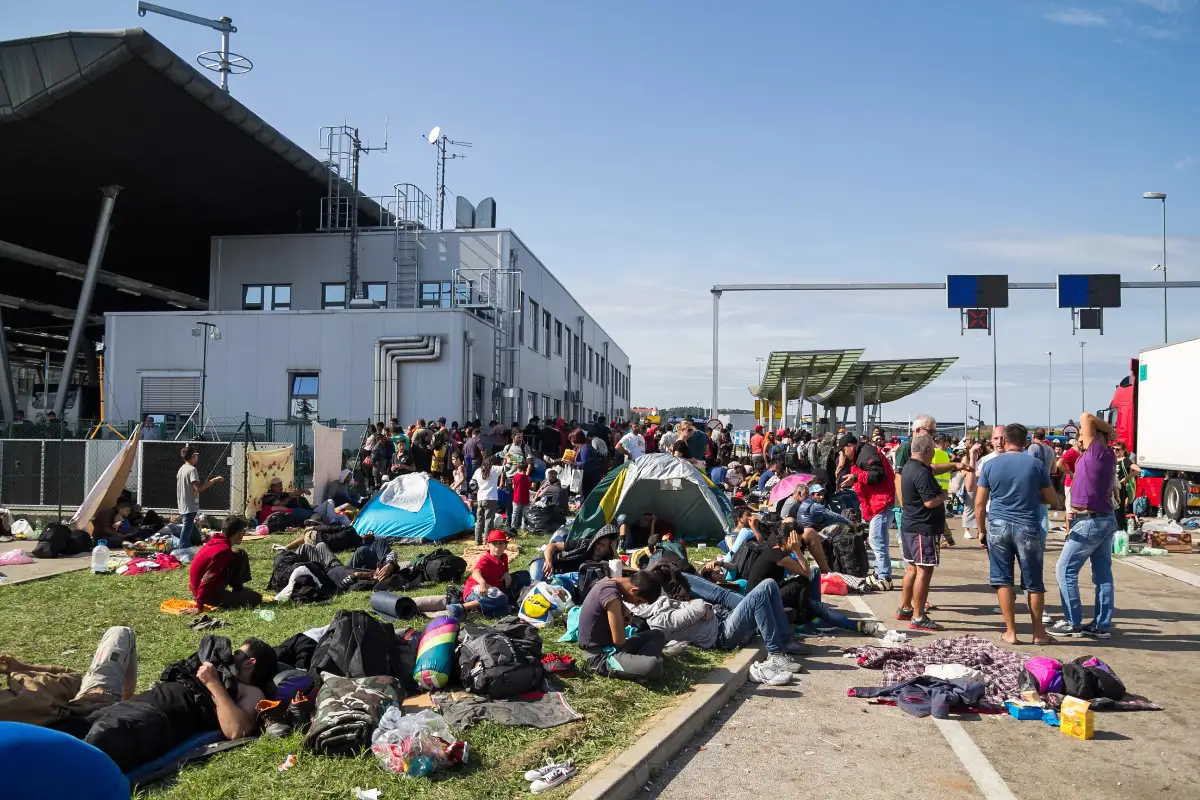 Refugees from Middle East
